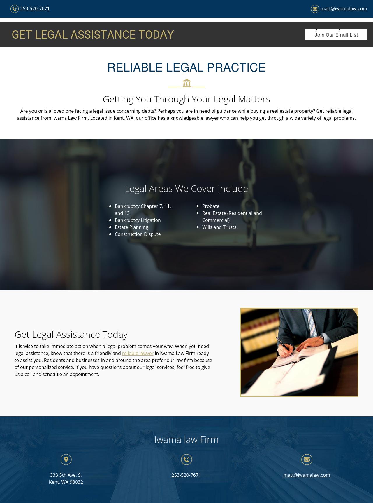 Iwama Law Firm - Kent WA Lawyers