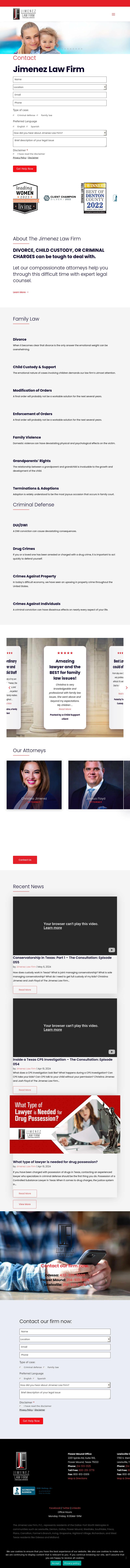 Jimenez Law Firm, P.C. - Lewisville TX Lawyers